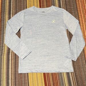 Hurley Light Blue Long Sleeve Tee